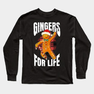 Christmas Santa Claus Gingers for life Long Sleeve T-Shirt